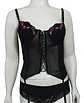Bustier Tipo Corset Con Portaliga Flirty & Fun Mujer Talla M - Miniatura 1