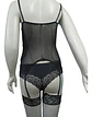 Bustier Tipo Corset Con Portaliga Flirty & Fun Mujer Talla M - Miniatura 4