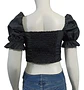 Crop Top Con Mangas Abombadas H & M Talla M - Miniatura 5