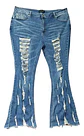 Jeans Rasgados Bootcut Ashley Stewart - Talla 56 - Miniatura 2