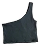 Crop Top Negro Asimétrico Sybilla - Talla L - Miniatura 6