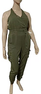 Enterito Cargo Semi Formal Con Cinturón Y Pedrería Talla XL - Miniatura 3