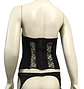Corset Lencero Negro Con Porta Liga - La Senza  Talla M - Miniatura 6