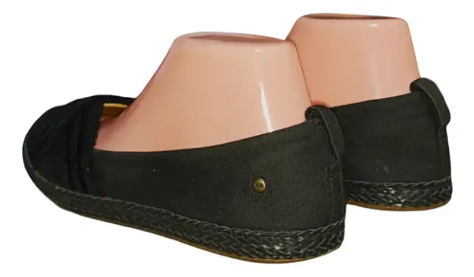 Alpargatas UGG Modelo Ynez Lona Negra Mujer - Talla 37.5 7