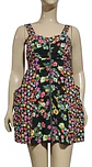 Vestido Corto Floral Cierre Frontal Y Bolsillos Quiz Talla M - Miniatura 2