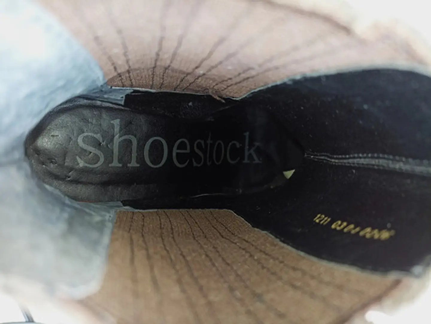 Botín De Taco Alto Y Caña Elastica Shoestock - Talla 37 8