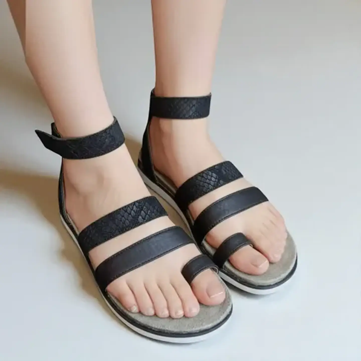 Sandalias Planas Marca Ugg Modelo Zina Gladiator - Talla 35 1