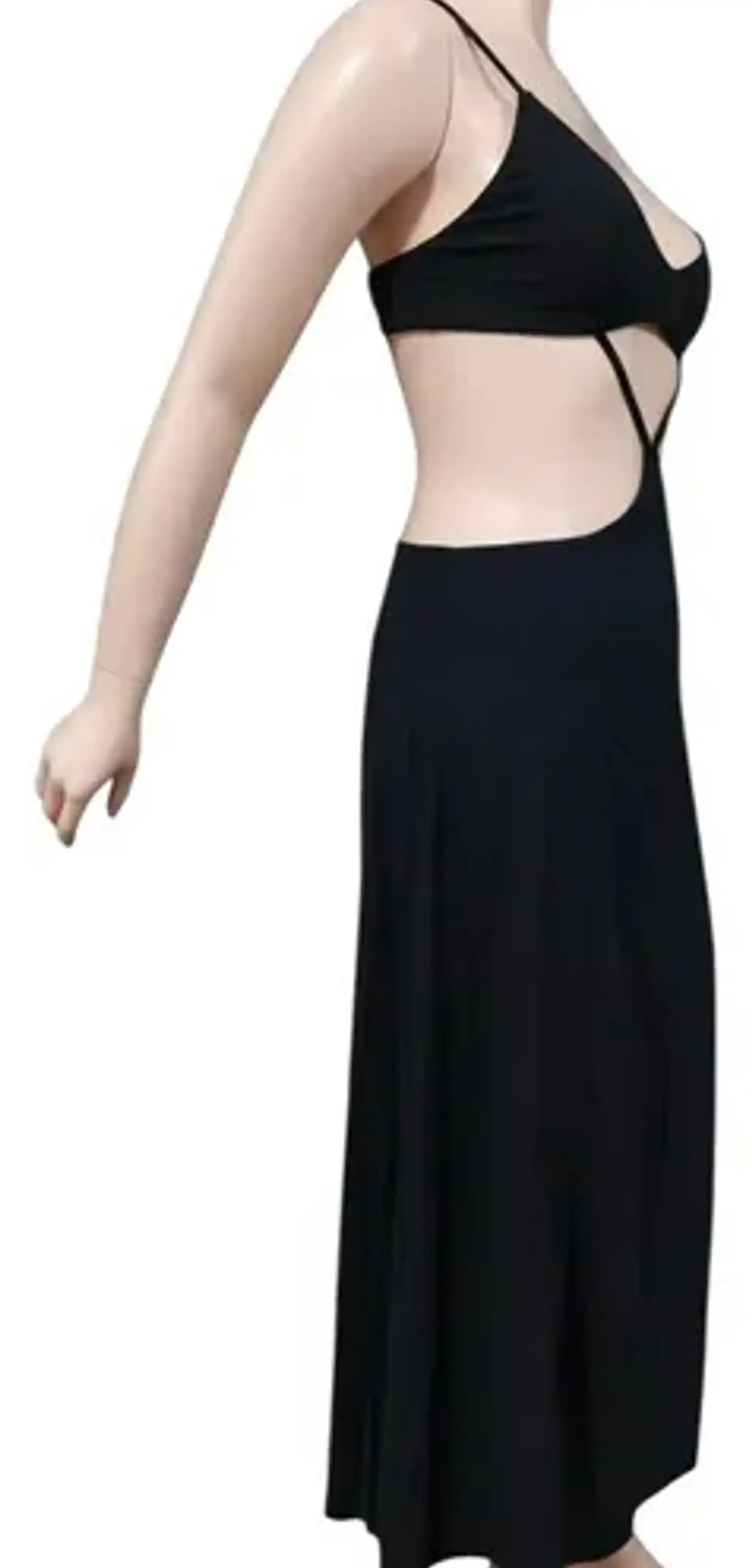 Vestido Largo Con Aberturas Ideal Para Playa / Piscina - Talla M 3