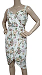 Vestido de Fiesta Floral Con Lentejuelas Tallas Grandes XL a 2XL - Miniatura 3
