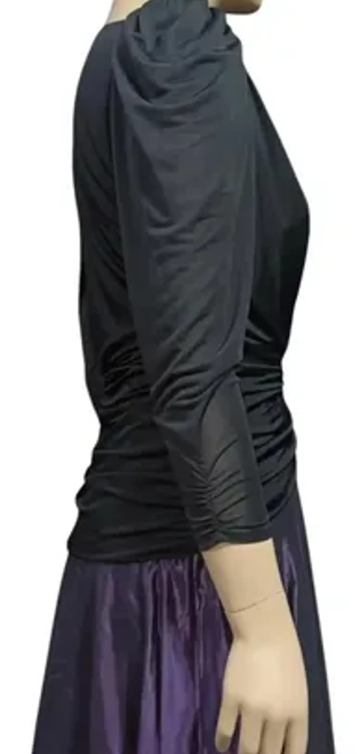 Vestido de Fiesta Vintage Años 80s Drapeado - Talla M 5