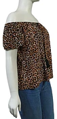 Blusa Leopardo Mossimo Hombros Descubiertos - Talla M - Miniatura 3