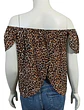 Blusa Leopardo Mossimo Hombros Descubiertos - Talla M - Miniatura 4