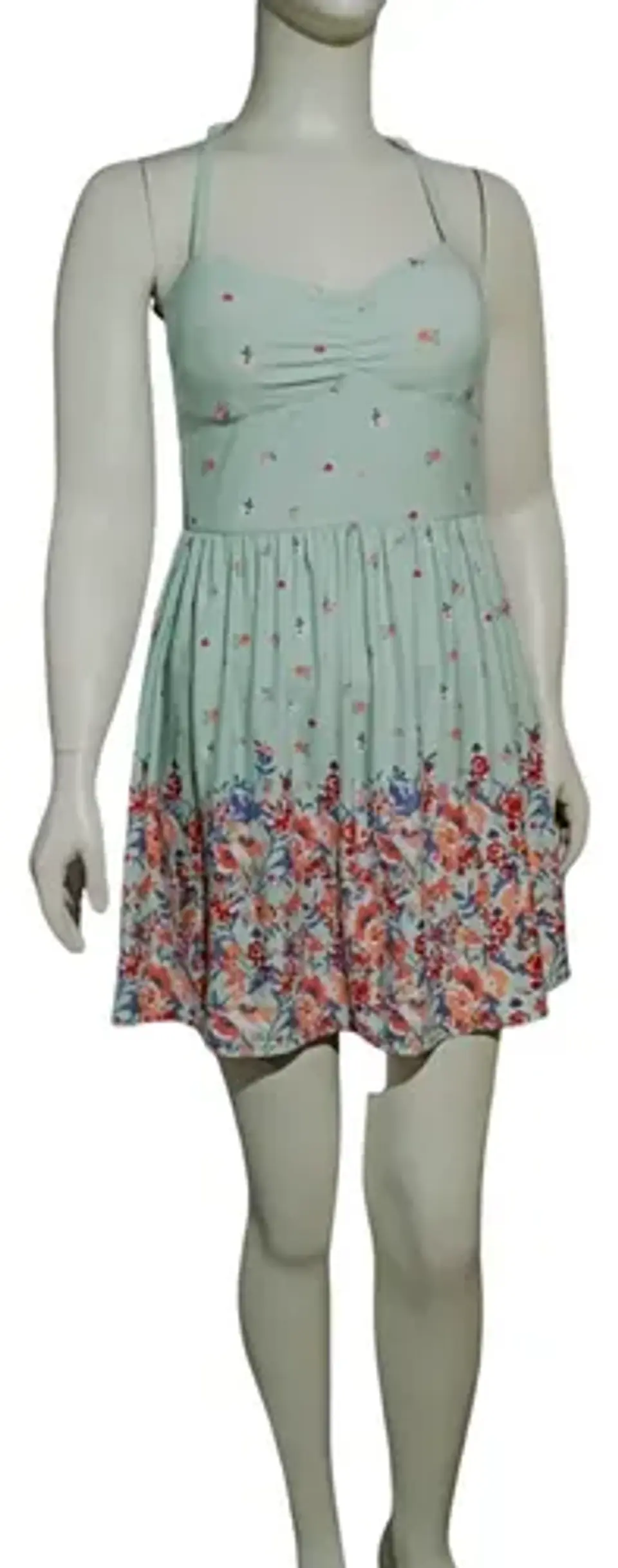 Vestido Corto Espalda Crochet - Talla L 3