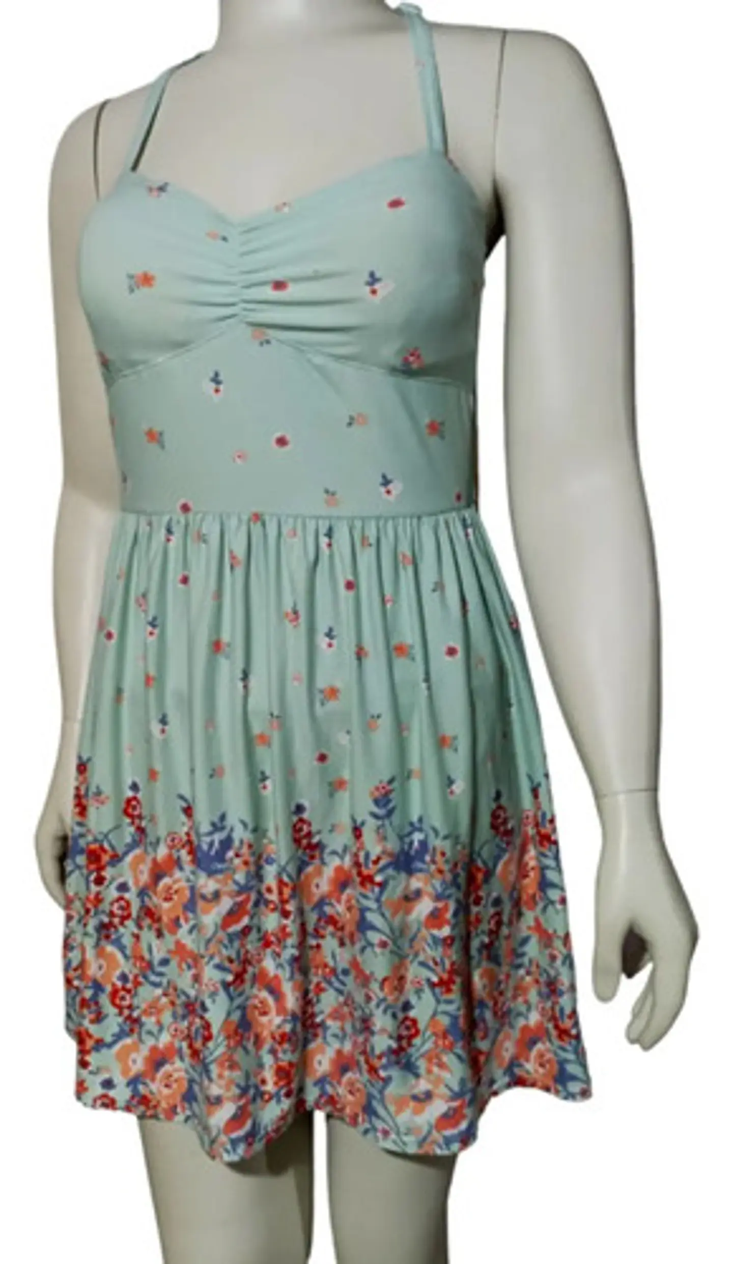 Vestido Corto Espalda Crochet - Talla L 4