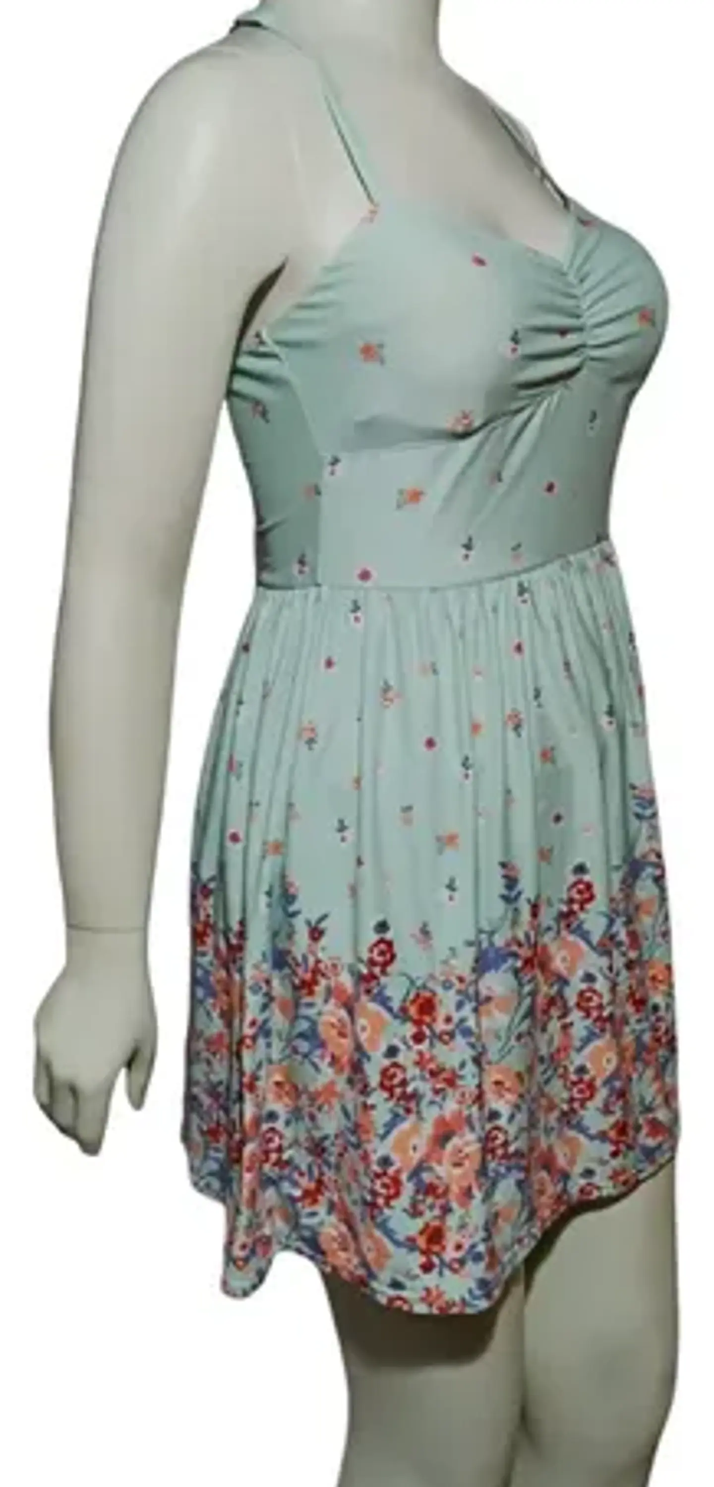 Vestido Corto Espalda Crochet - Talla L 5