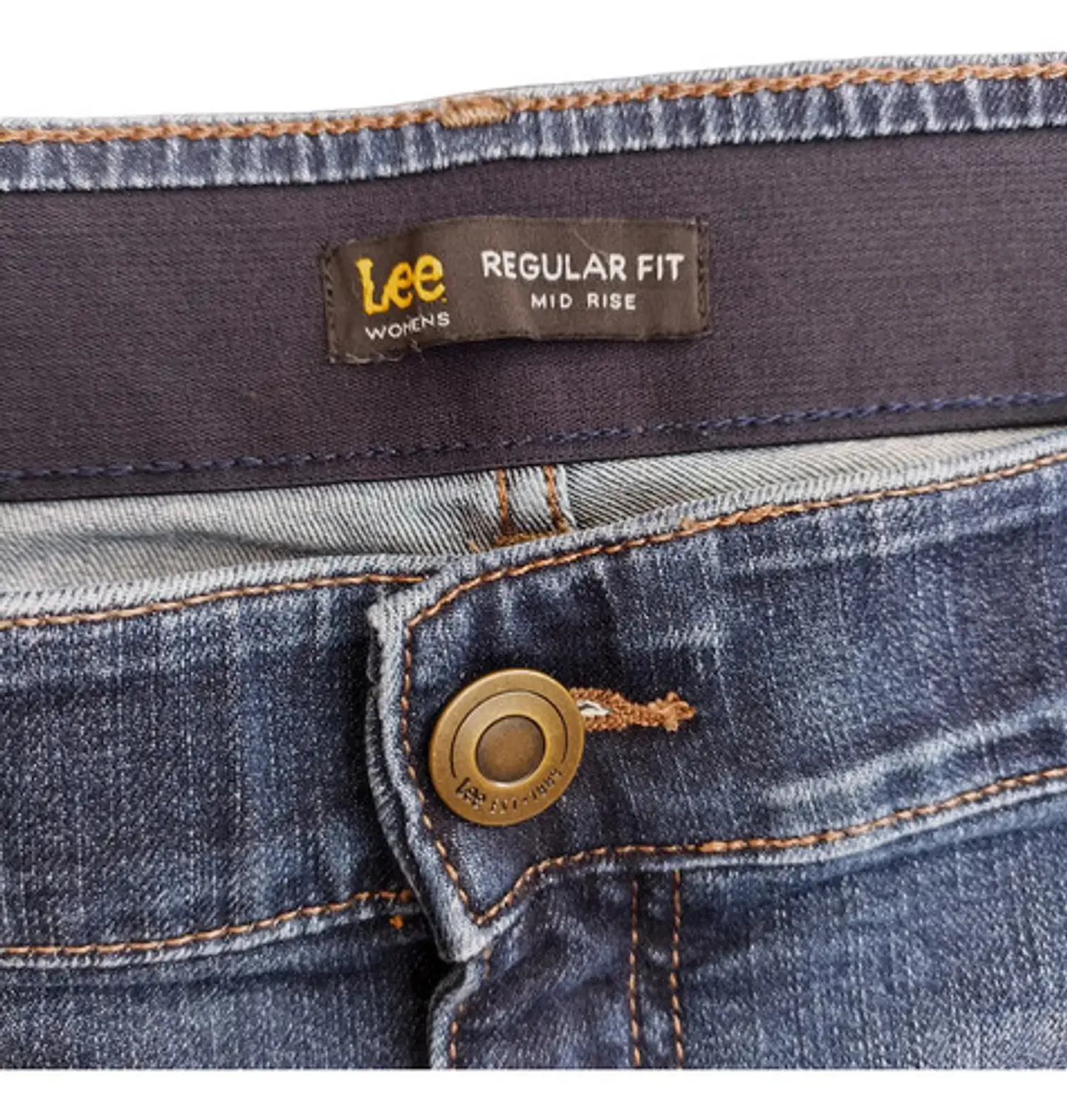 Jeans Lee Flex Motion Capri Ajuste Regular - Talla 54 6