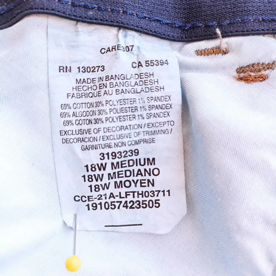 Jeans Lee Flex Motion Capri Ajuste Regular - Talla 54 10