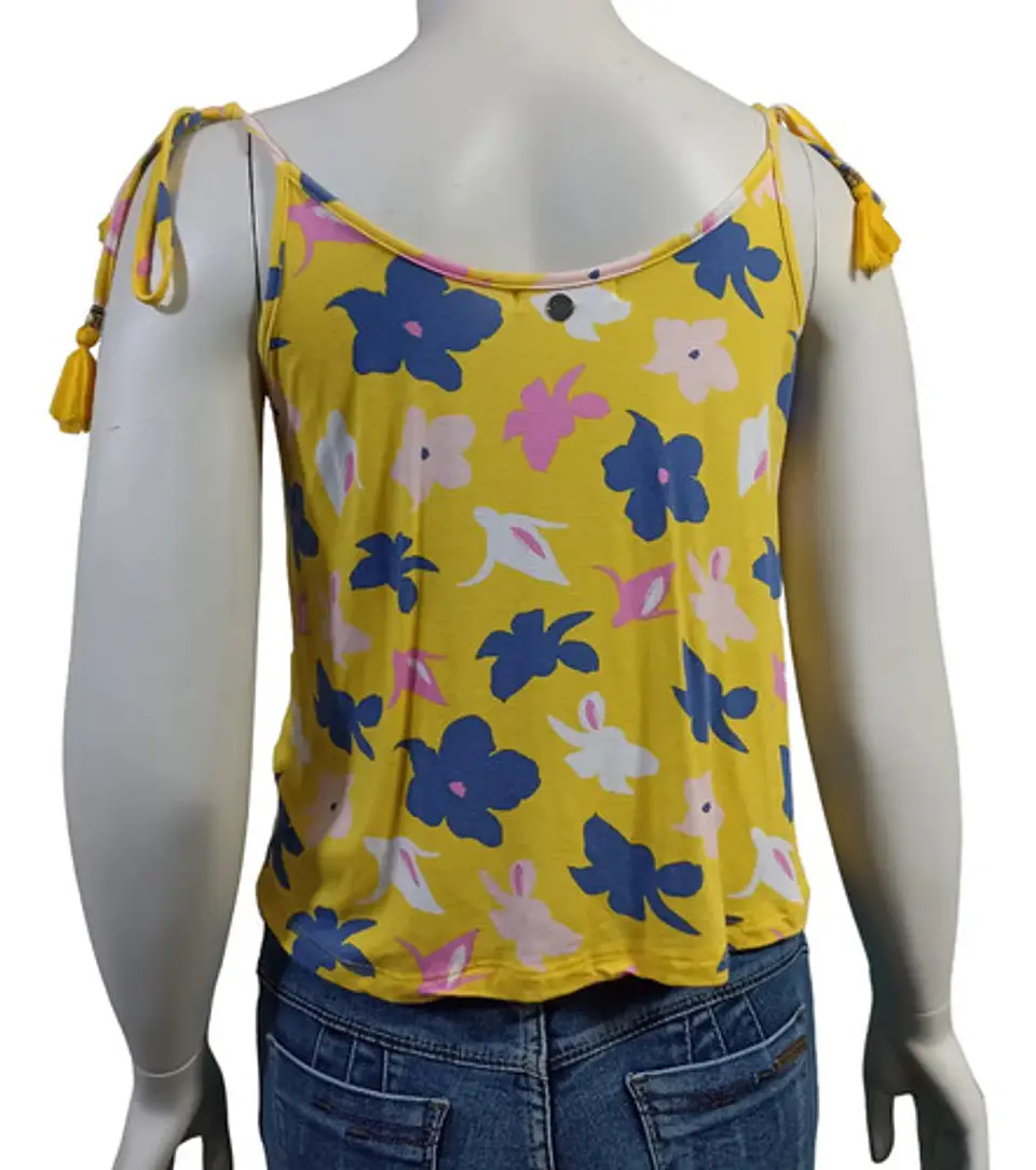 Top Amarillo Estampado Aussie - Talla L 4