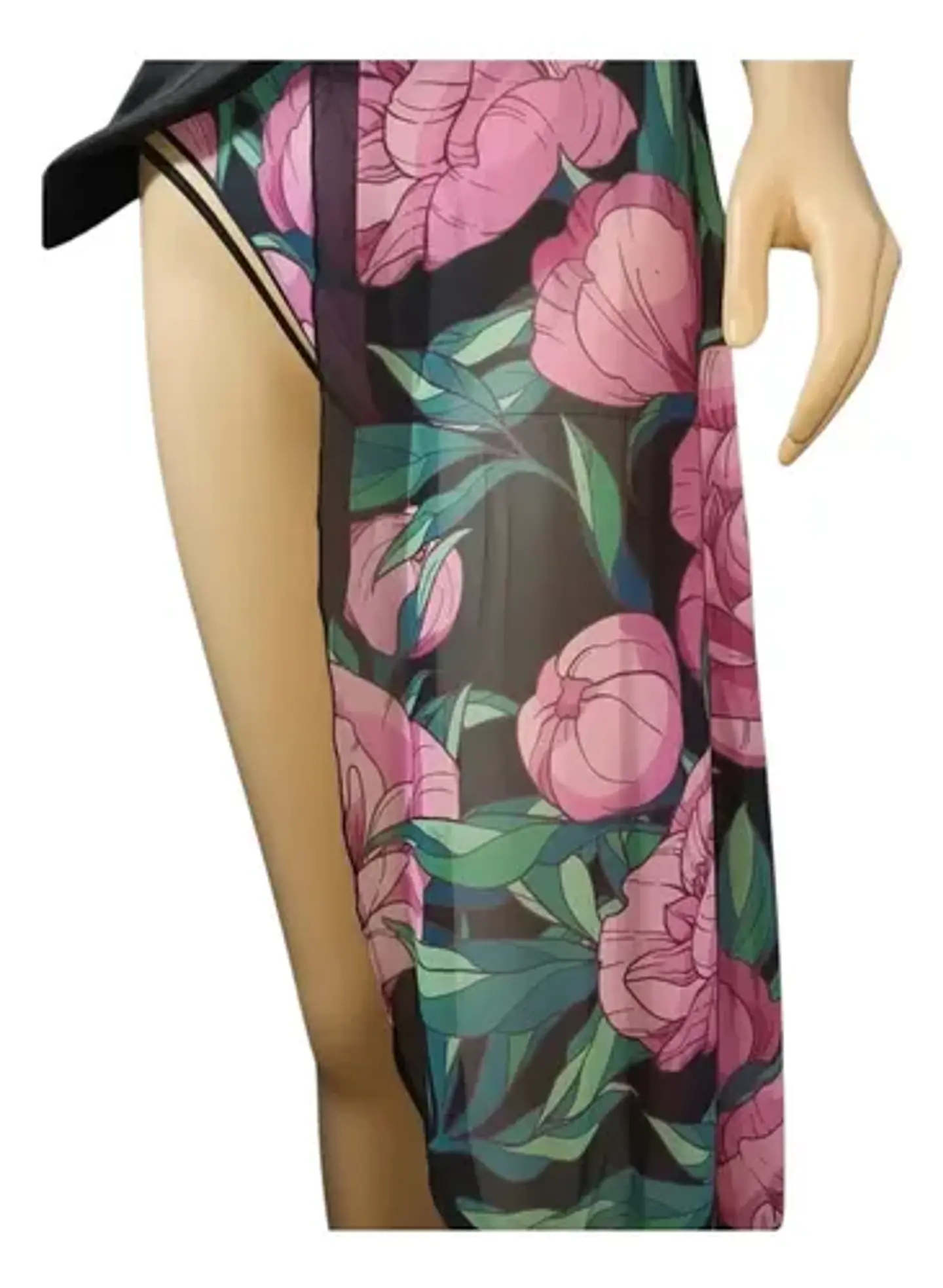 Traje De Baño + Pareo de Malla Talla M - L 8
