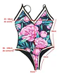 Traje De Baño + Pareo de Malla Talla M - L - Miniatura 9