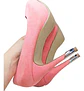 Zapatos Formales Peep Toe Taco y Plataforma - Talla 38 - Miniatura 8