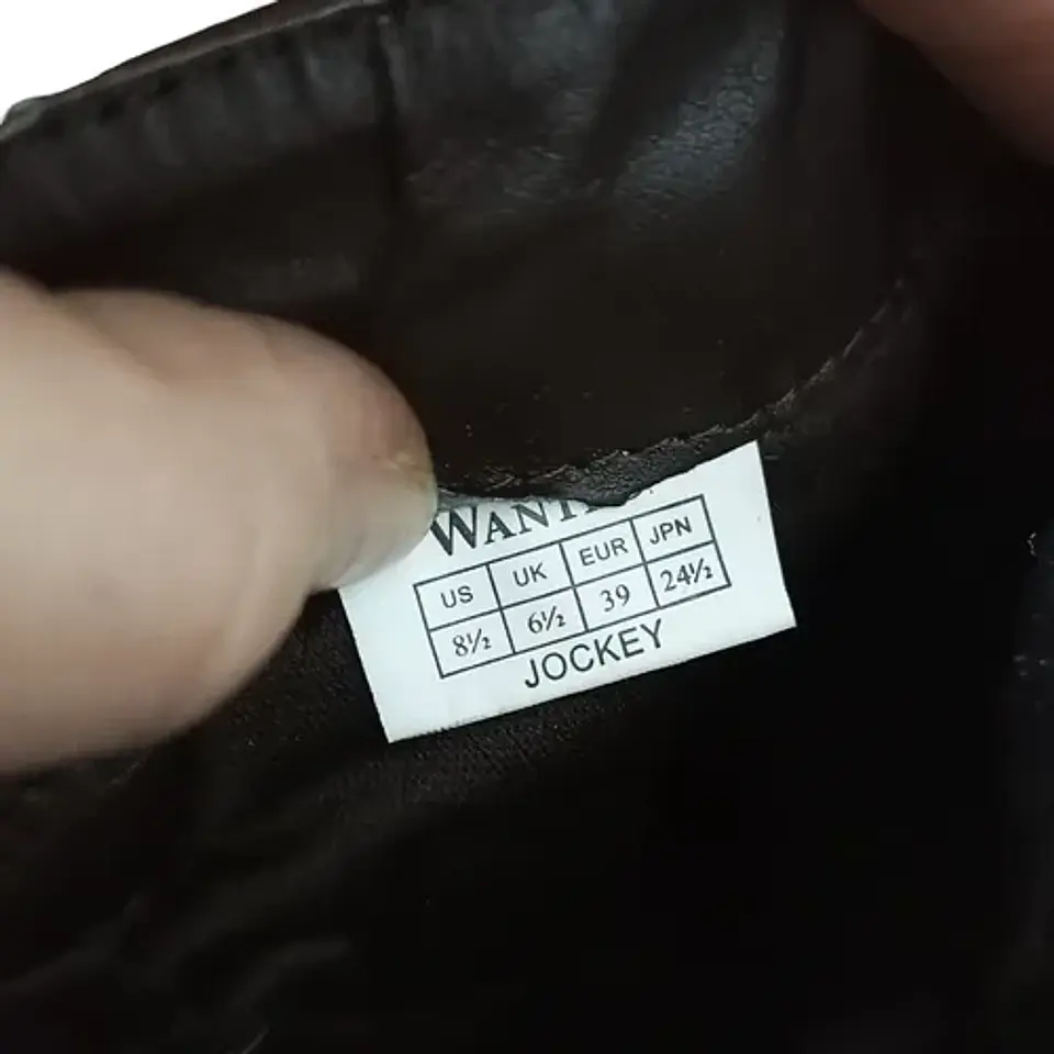  Botas Altas Hasta La Rodilla Wanted Modelo Jockey - Talla 38.5 8