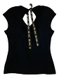 Polera Negra Frase Dorada By Ellie Wilde Mon Cherie Talla Xl - Miniatura 6