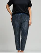 Pantalones Frontal De Lentejuelas Talla Grande 5xl /62-64 - Miniatura 1