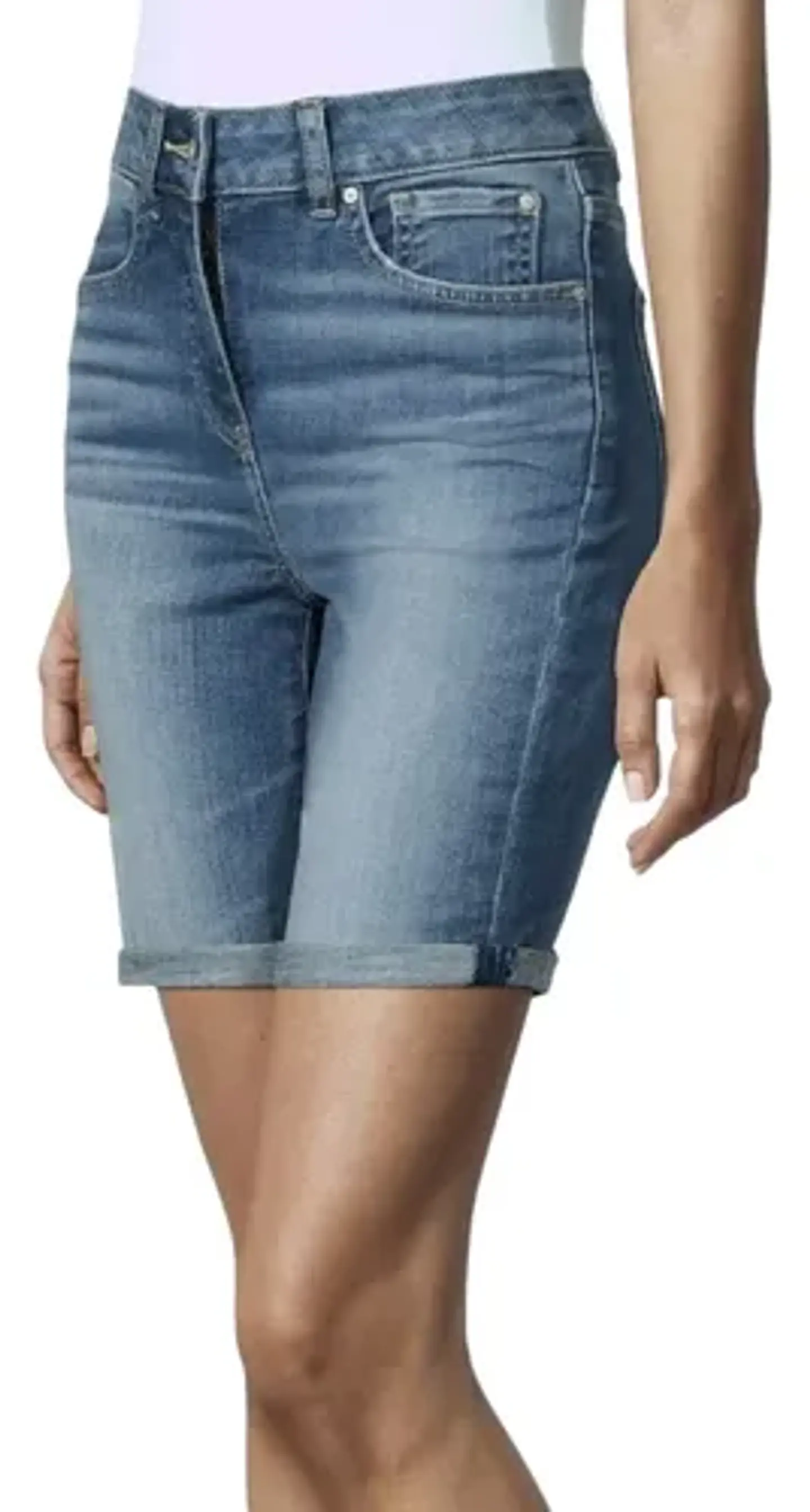 Short Bermuda Gap Tiro Medio Mujer Talla 38 1