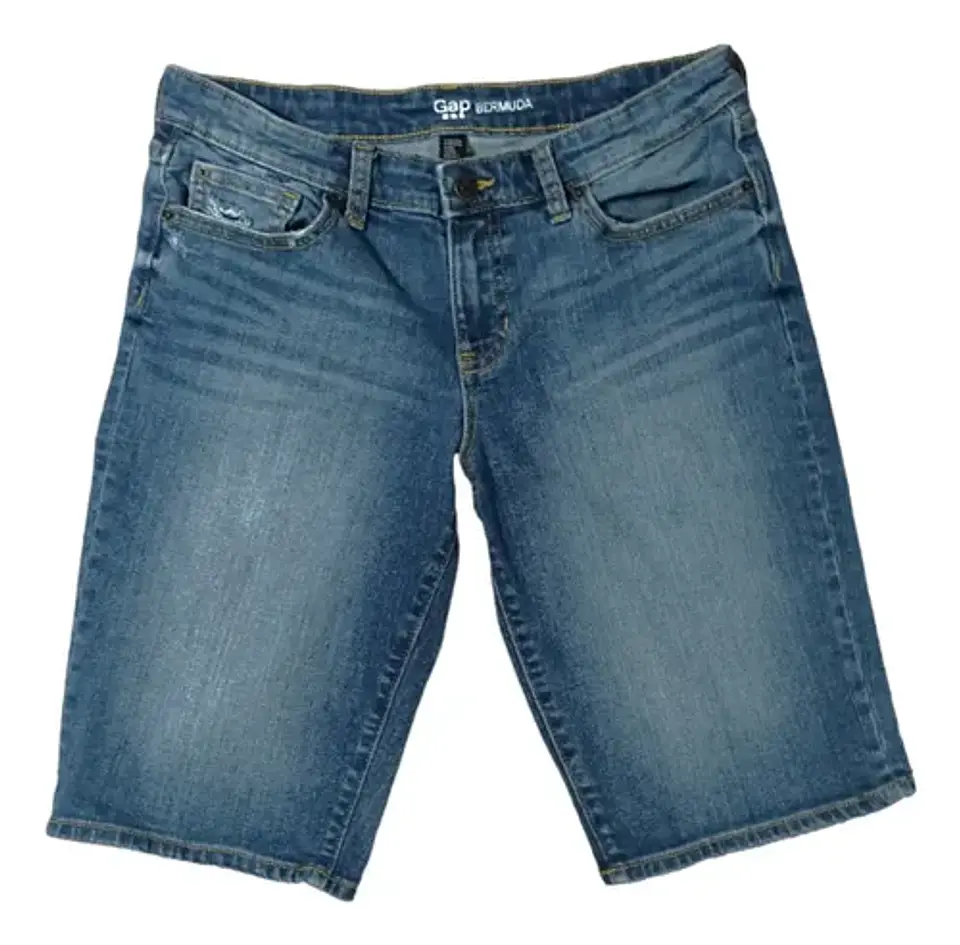 Short Bermuda Gap Tiro Medio Mujer Talla 38 2
