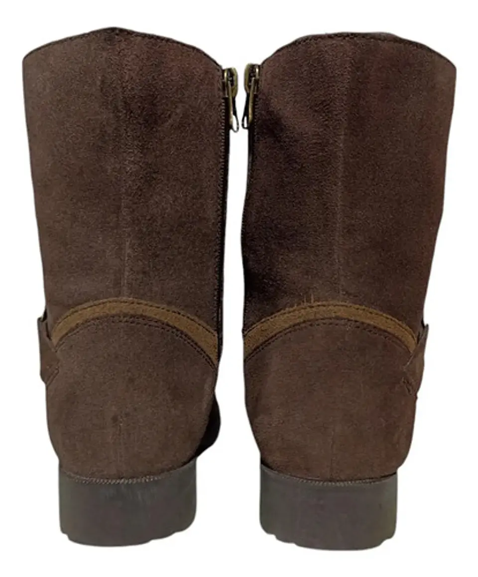 Botín De Cuero Marca Teva Para Mujer - Talla 37 a 37.5 6