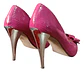 Zapato Tacón Alto Punta Abierta Con Lazo Barbie 37.5 - 38 - Miniatura 5