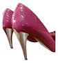 Zapato Tacón Alto Punta Abierta Con Lazo Barbie 37.5 - 38 - Miniatura 9