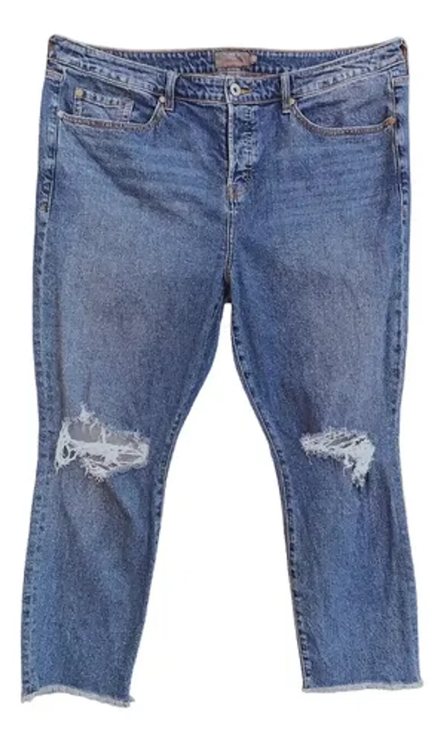 Jeans Torrid Pierna Recta Cintura Alta Talla Grande 54 2
