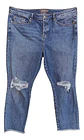 Jeans Torrid Pierna Recta Cintura Alta Talla Grande 54 - Miniatura 2