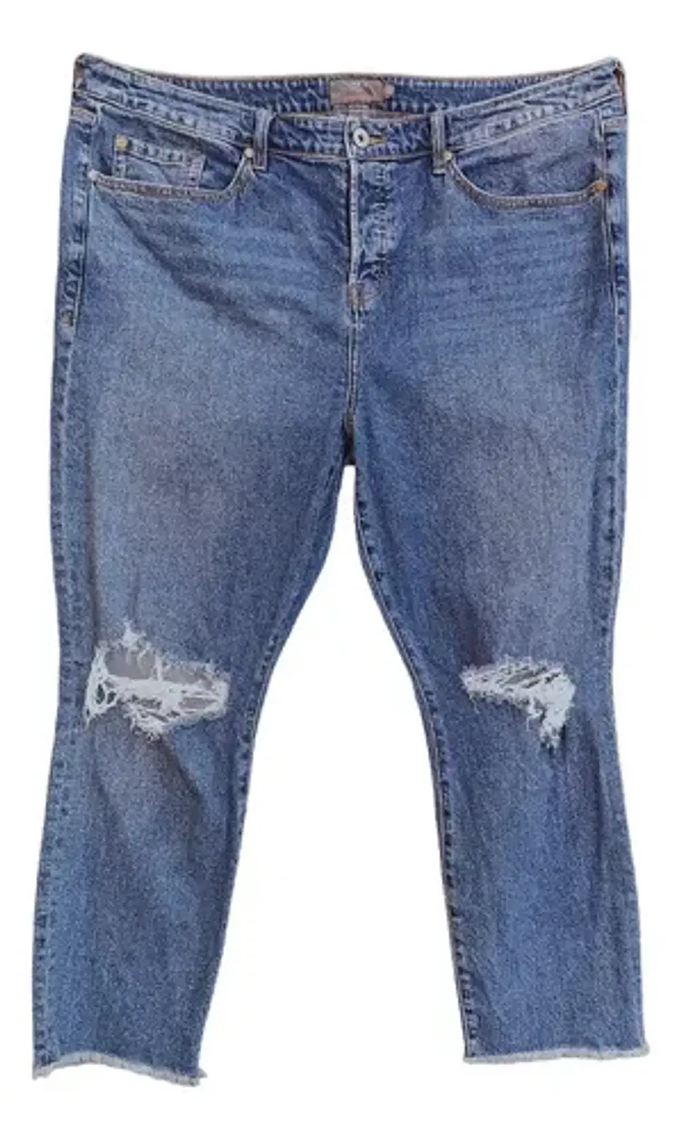 Jeans Torrid Pierna Recta Cintura Alta Talla Grande 54 2