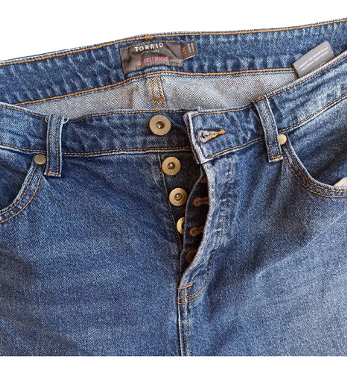 Jeans Torrid Pierna Recta Cintura Alta Talla Grande 54 5