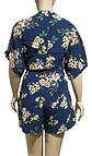 Enterito Corto Manga Kimono Floral Warehouse One Talla M - Miniatura 7