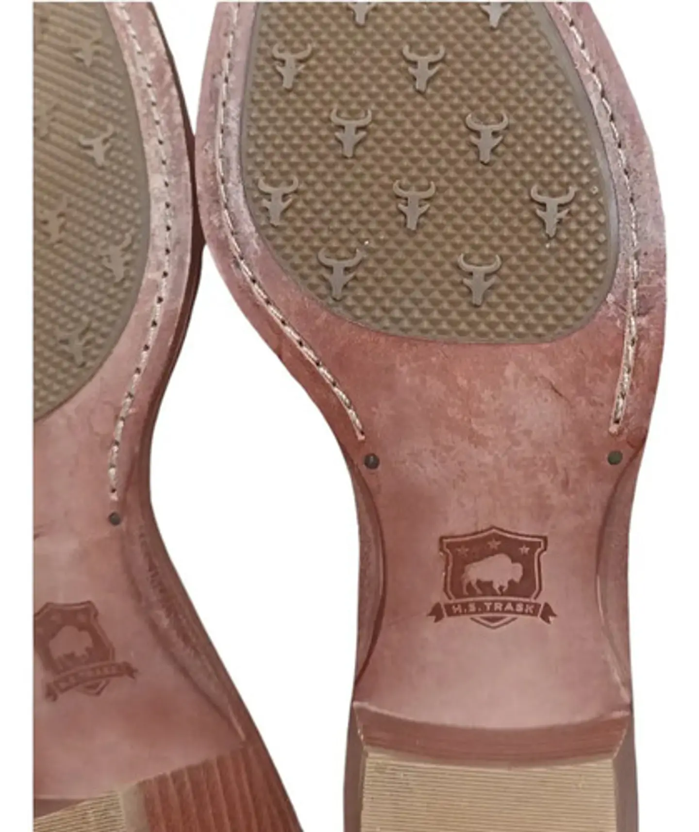 Botín Perforado Trask Modelo Tisha Cuero Genuino - Talla 37 10