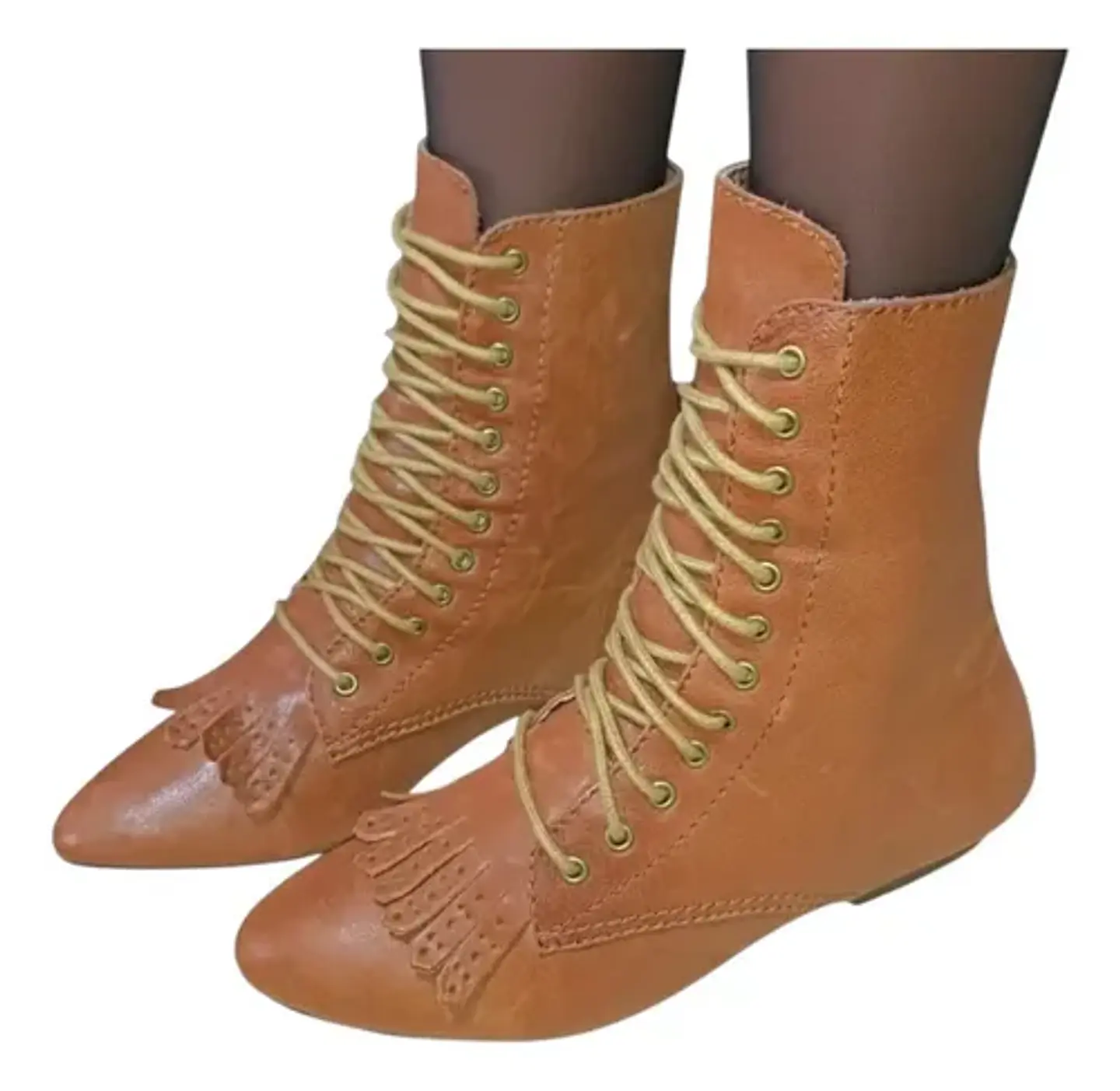 Botines Aldo Kiltie Estilo Western Cuero   - Talla 37 1