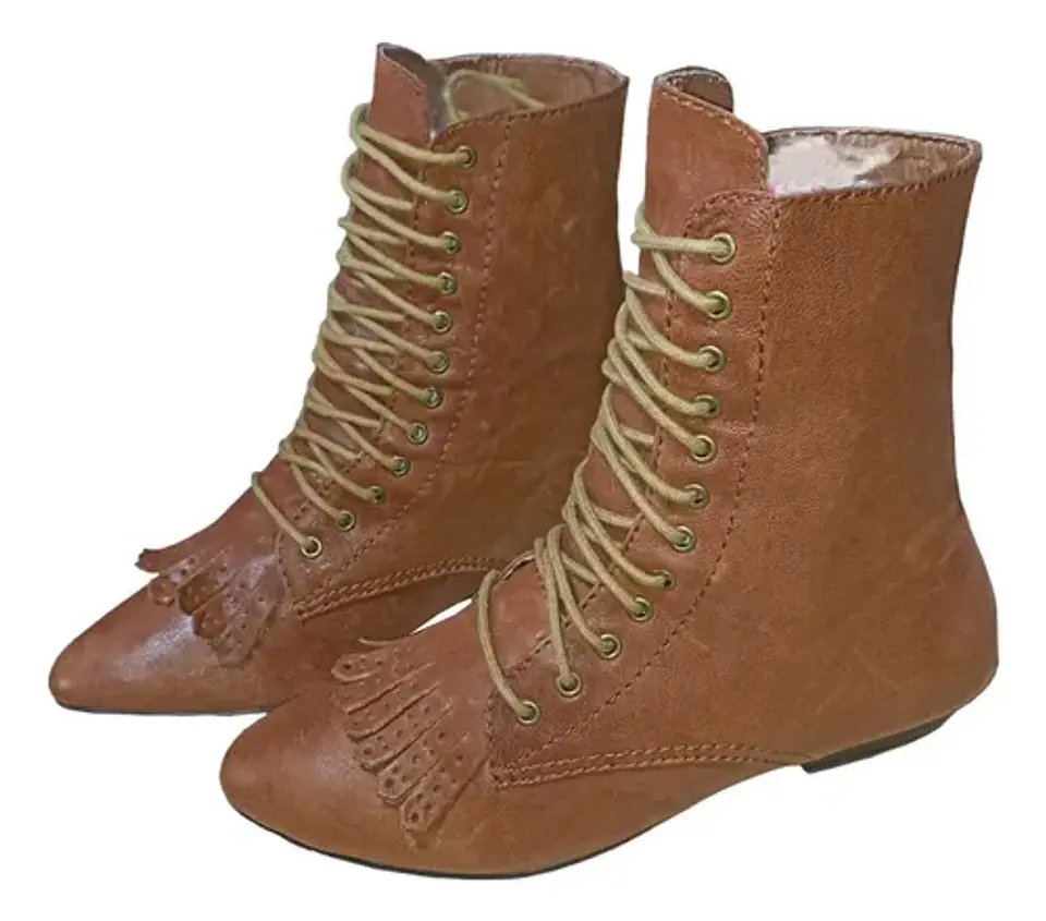 Botines Aldo Kiltie Estilo Western Cuero   - Talla 37 4