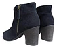 Botin Importado Ecote De Cuero Gamuza Negro - Talla 38 - Miniatura 5
