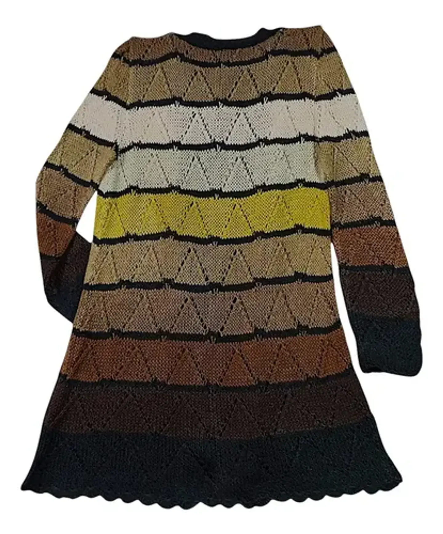 Tejido Largo de Hilo Fabricación Artesanal Talla Estándar S a L 26