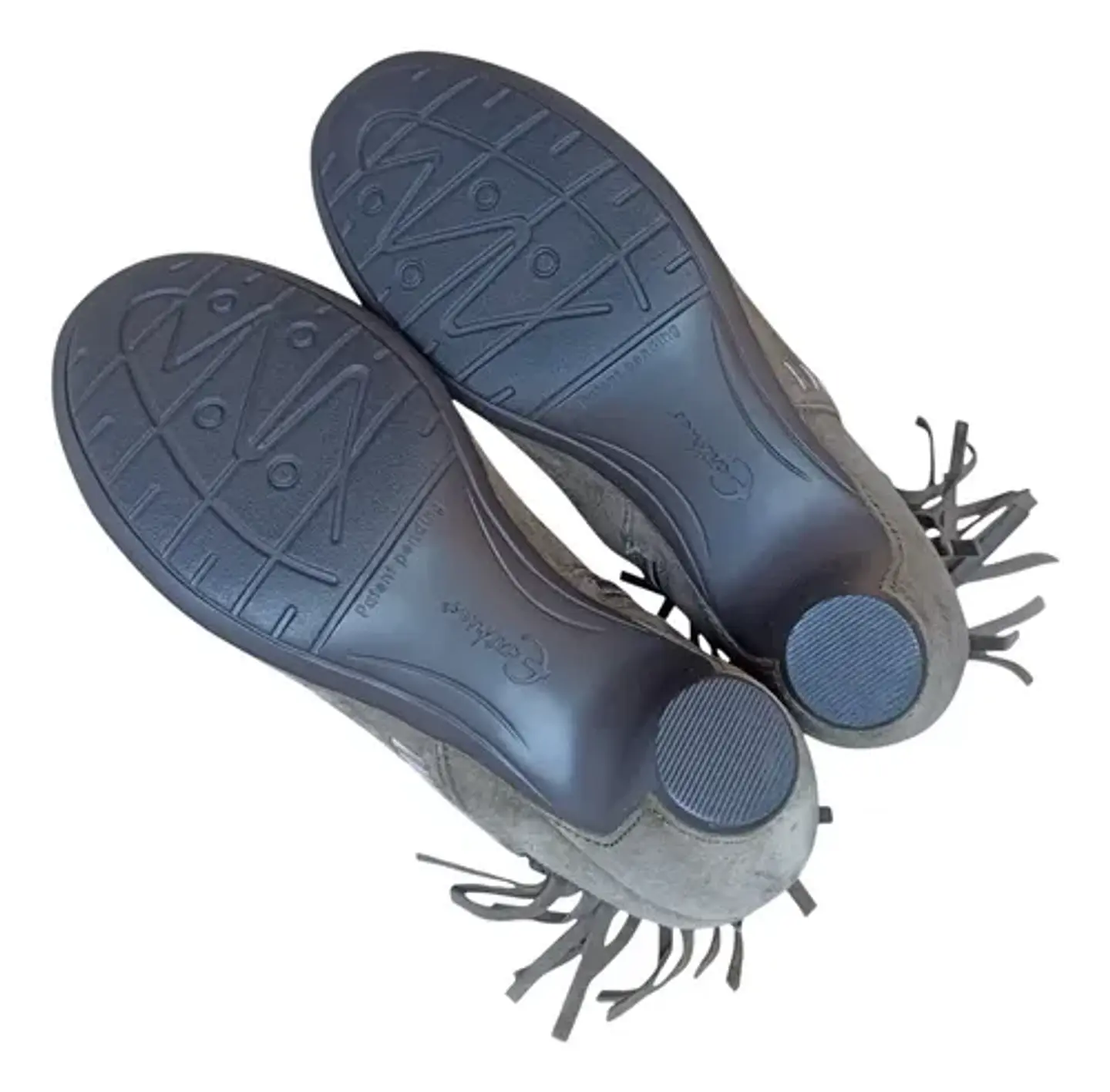 Botín Earthies Cuero Gamuza Y Flecos Talla 36.5 - Sin Uso 9