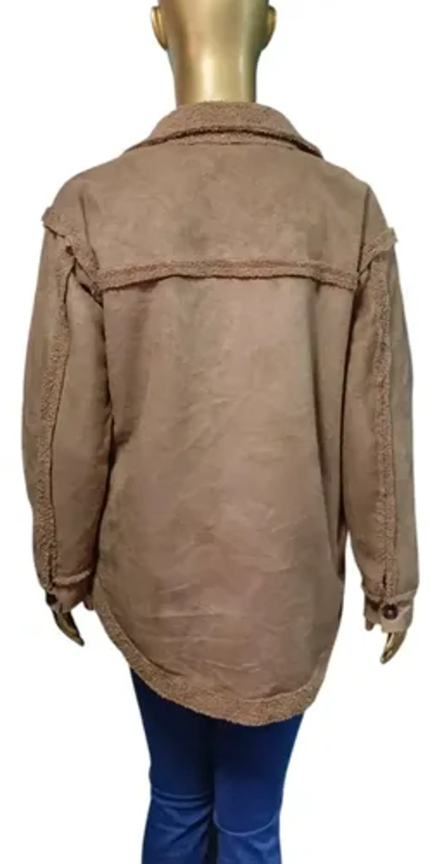Chaqueta Tipo Camisa Forrada Maurices Talla M Oversize (M a XL) 5