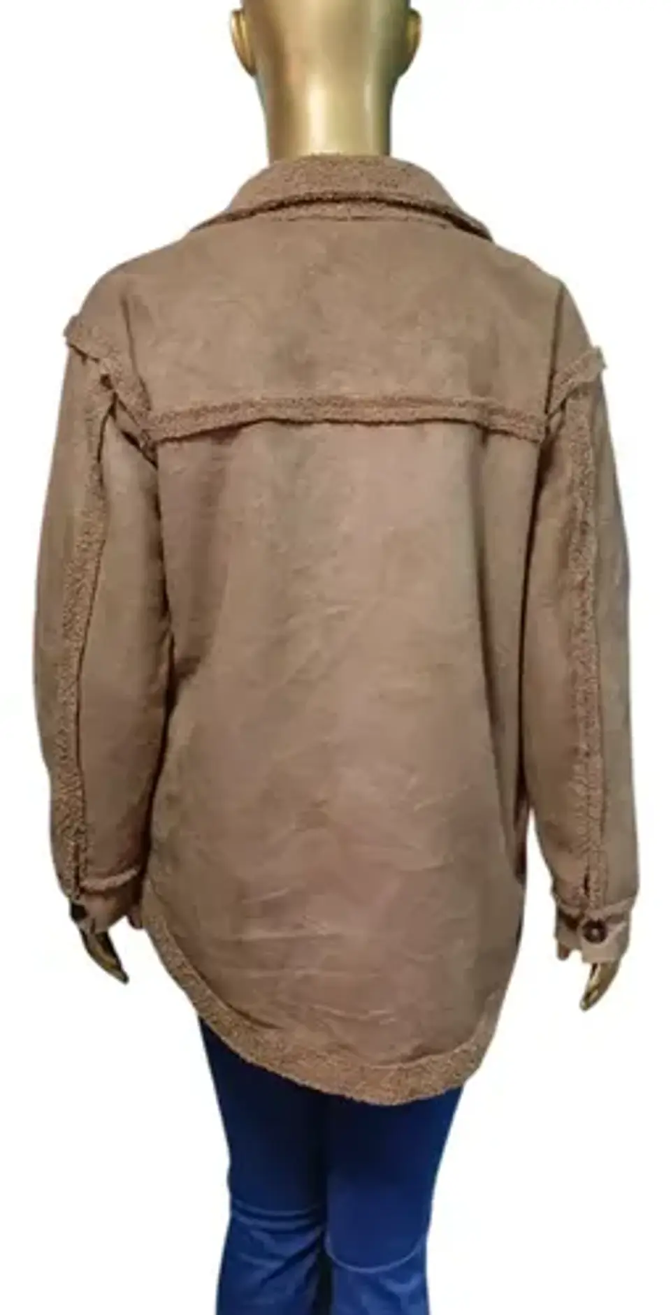 Chaqueta Tipo Camisa Forrada Maurices Talla M Oversize (M a XL) 5