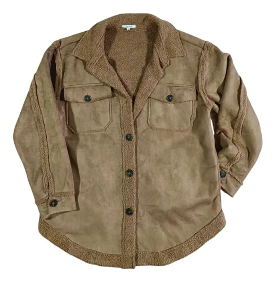 Chaqueta Tipo Camisa Forrada Maurices Talla M Oversize (M a XL) 6