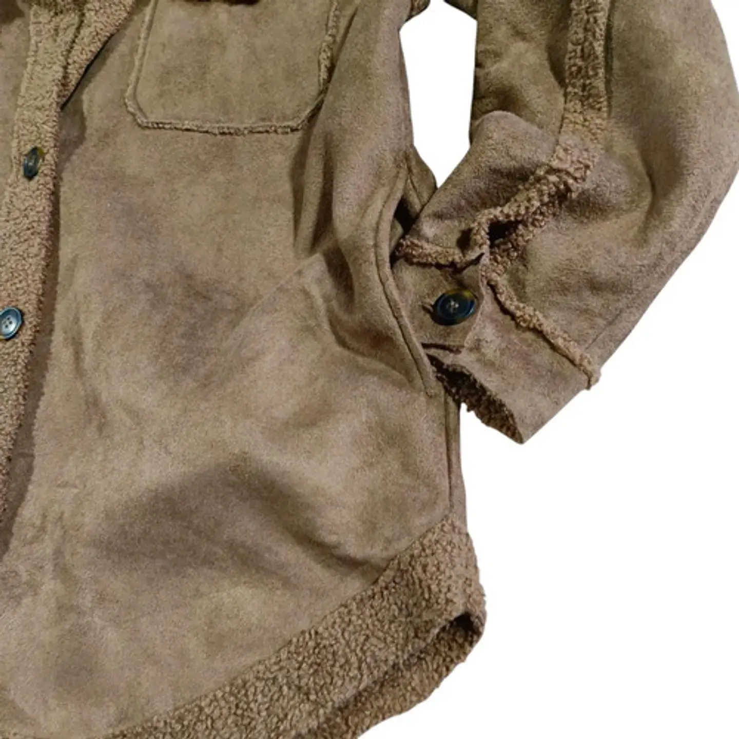 Chaqueta Tipo Camisa Forrada Maurices Talla M Oversize (M a XL) 9