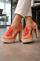 Sandalias Dorothy Perkins De Taco Y Plataforma Talla 37 - Miniatura 1