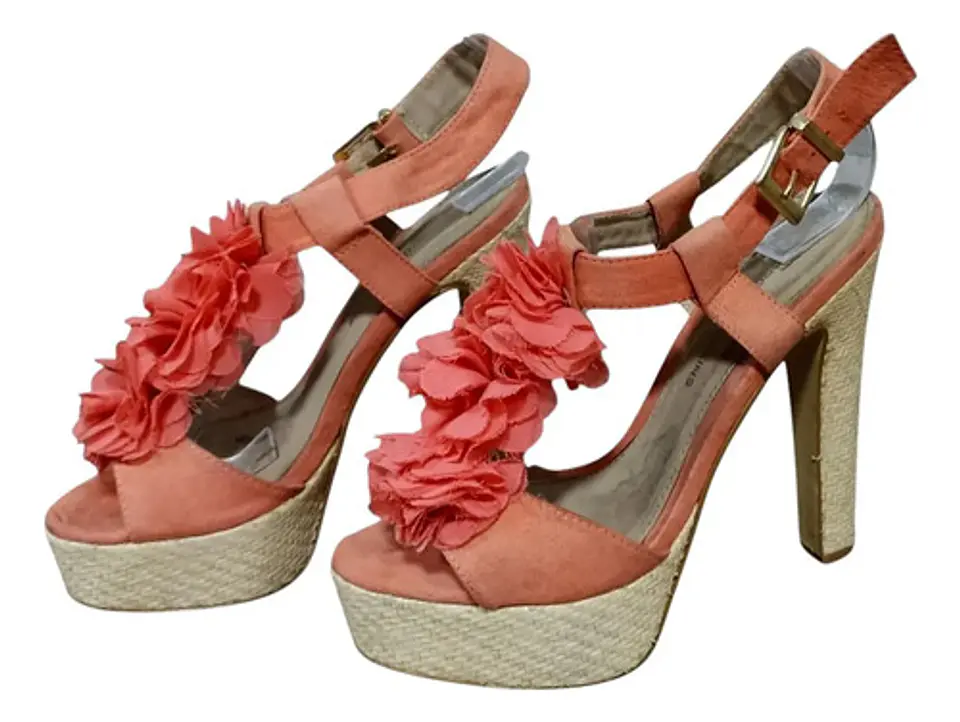 Sandalias Dorothy Perkins De Taco Y Plataforma Talla 37 5